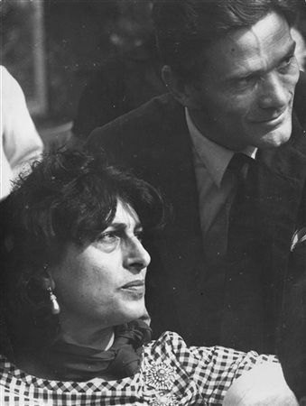 Pier Paolo Pasolini ed Anna Magnani 1960 ca.

Fotografia originale alla gelatin