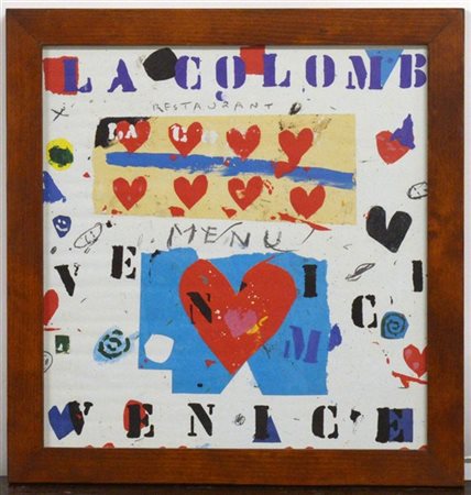 Stampa raffigurante un opera di Roger Selden realizzata per il ristorante La Co