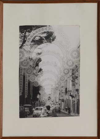 Calogero Cascio Fotografia originale alla gelatina sali d'argento.
Timbro dell'a