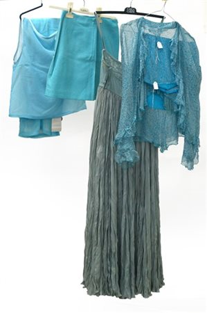 KRIZIA, VERSACE SPORT, OZBEK e anonimo
Lotto composto da due completo, canottie