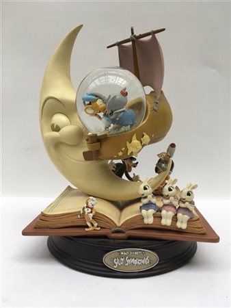 Scultura Disney in resina policroma (h cm 30) (difetti)