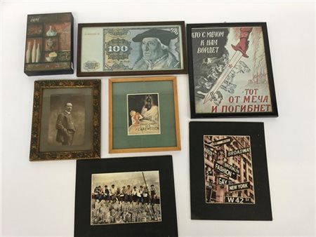 Lotto composto da sette riproduzioni e stampe di diverso soggetto (difetti)