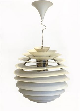 Poul Henningsen Lampada a sospensione modello "PH Louvre". Produzione Louis Poul