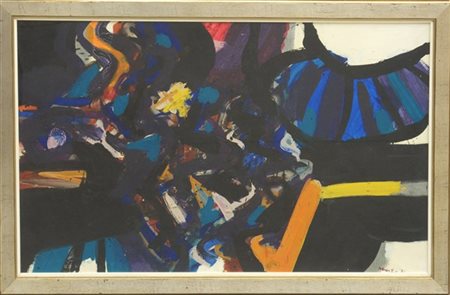 Edo Murtic "Senza titolo" 1977
olio su tela
cm 82x131
firmato e datato in basso