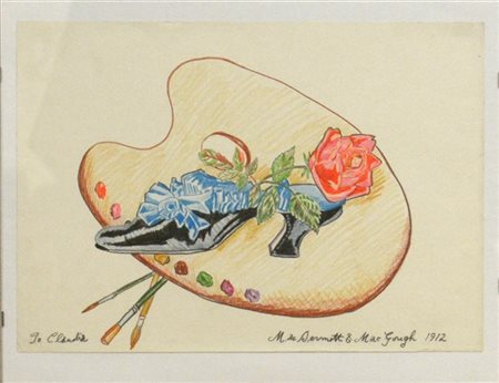 Mc Dermott & Mc Gough "Senza titolo" 
tecnica mista su carta
cm 30x42
dedicato e