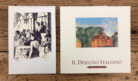 LIBRI D'ARTE CON OPERE ALL'INTERNO (ALBERTO SUGHI) - Il Disegno Italiano moderno e contemporaneo. Catalogo 19 - 1999/2000, 1999