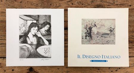 LIBRI D'ARTE CON OPERE ALL'INTERNO (ALIGI SASSU) - Il Disegno Italiano moderno e contemporaneo. Catalogo 15 - 1995/1996, 1995