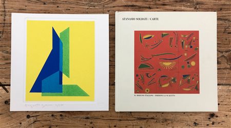 LIBRI D'ARTE CON OPERE ALL'INTERNO (AUGUSTO GARAU) - Atanasio Soldati / Carte. Il Disegno Italiano, 2002