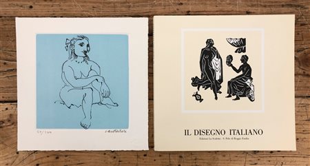 LIBRI D'ARTE CON OPERE ALL'INTERNO (DOMENICO CANTATORE) - Il Disegno Italiano moderno e contemporaneo. Catalogo 13 - 1993/1994, 1993