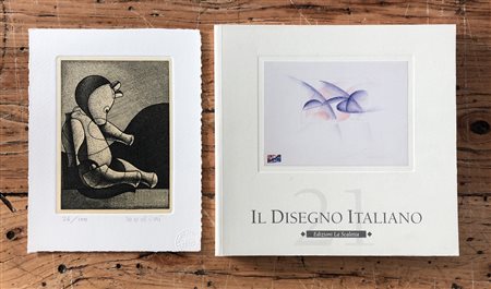 LIBRI D'ARTE CON OPERE ALL'INTERNO (FLORIANO BODINI) - Il Disegno Italiano moderno e contemporaneo. Catalogo 21 - 2001/2002, 2001