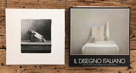 LIBRI D'ARTE CON OPERE ALL'INTERNO (GIANFRANCO FERRONI) - Il Disegno Italiano moderno e contemporaneo. Catalogo 10 - 1990/1991, 1990