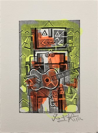 LIBRI D'ARTE CON OPERE ALL'INTERNO (IBRAHIM KODRA) - Stendardi, 1999