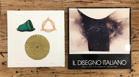 LIBRI D'ARTE CON OPERE ALL'INTERNO (LUCIO DEL PEZZO) - Il Disegno Italiano moderno e contemporaneo. Catalogo 8 - 1988/1989, 1988