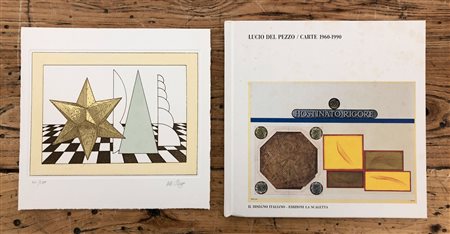 LIBRI D'ARTE CON OPERE ALL'INTERNO (LUCIO DEL PEZZO) - Lucio Del Pezzo / Carte 1960-1990. Il Disegno Italiano, 2006