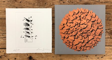 LIBRI D'ARTE CON OPERE ALL'INTERNO (LUIGI MAINOLFI) - Luigi Mainolfi: matite, terrecotte e tecniche miste. Il Disegno Italiano, 2004