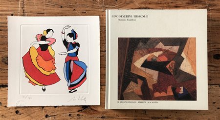 LIBRI D'ARTE CON OPERE ALL'INTERNO (MARCO LODOLA) - Gino Severini / Disegni / II. Il Disegno Italiano, 2001