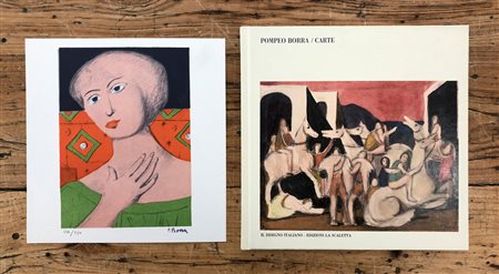 LIBRI D'ARTE CON OPERE ALL'INTERNO (POMPEO BORRA) - Pompeo Borra / Carte. Il Disegno Italiano, 1999 
