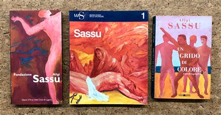 ALIGI SASSU - Lotto unico di 3 cataloghi