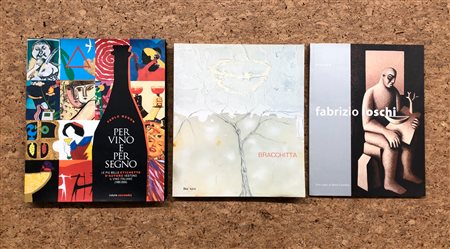 LIBRI D'ARTE (PAOLO MENON, BRACCHITTA, LOSCHI) - Lotto unico di 3 cataloghi