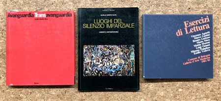 LIBRI D'ARTE (TRANSAVANGUARDIA, AUTORI VARI) - Lotto unico composto da 3 cataloghi
