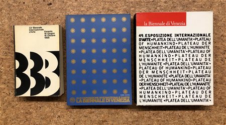 BIENNALE DI VENEZIA - Lotto unico composto da 3 cataloghi