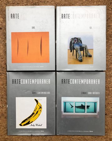 ARTECONTEMPORANEA - Lotto unico di 4 cataloghi: