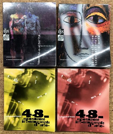 BIENNALE DI VENEZIA - Lotto unico composto da 4 cataloghi