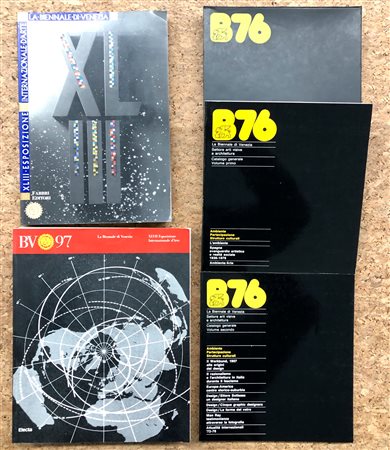 BIENNALE DI VENEZIA - Lotto unico composto da 3 cataloghi