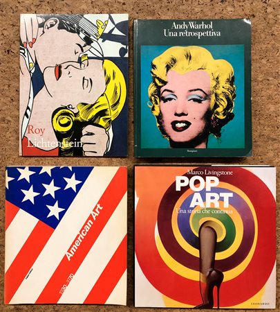 POP ART - ARTE AMERICANA - Lotto unico di 5 cataloghi
