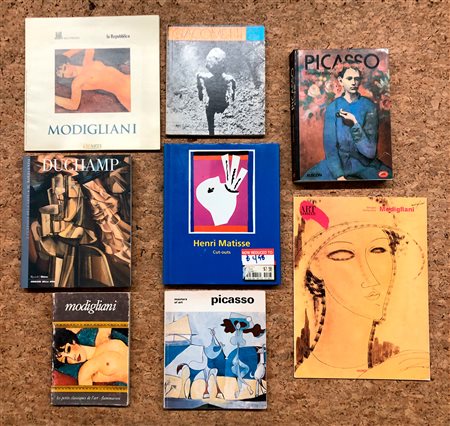 ARTISTI DEL PRIMO NOVECENTO - Lotto unico composto di 8 cataloghi