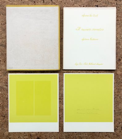 ANTONIO CALDERARA (1903-1978) - Il numero cromatico, 1967