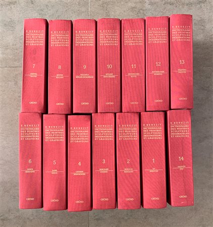 DICTIONNAIRE DES PEINTRES SCULPTEURS DESSINATEURS ET GRAVEURS, 1999 - Lotto unico di 14 volumi