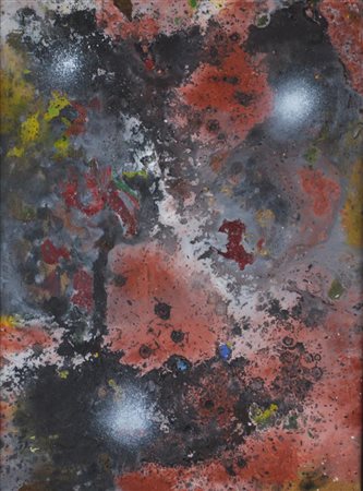 Dalila Crotti SENZA TITOLO acrilico su tela, cm 40x30 sul retro: firma e data...