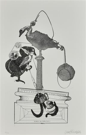 Valeriano Trubbiani LOTTO DI DUE ACQUEFORTI