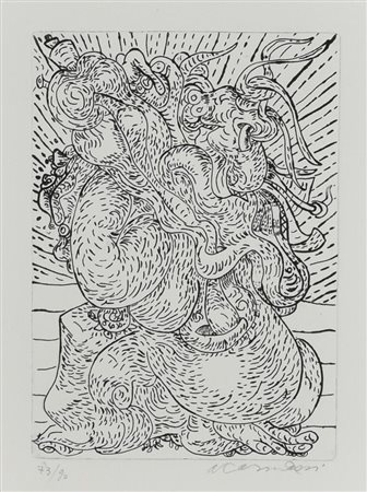 Arturo Carmassi LOTTO DI TRE ACQUEFORTI/ACQUETINTE