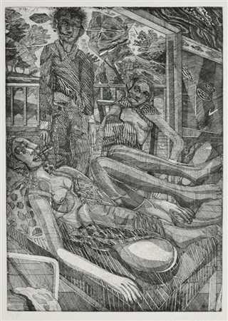 Heinz Stangl LOTTO DI TRE ACQUEFORTI