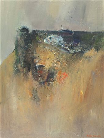 Livio Rosignano Pinguente (Pola) 1924-2013 Lotto di 2 oli di cm. 30x40: a)...