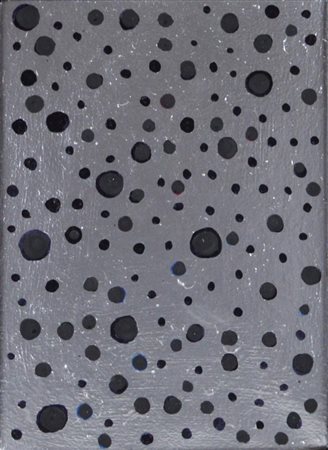 Dalila Crotti SENZA TITOLO acrilico su tela, cm 25x18 sul retro: firma e data...