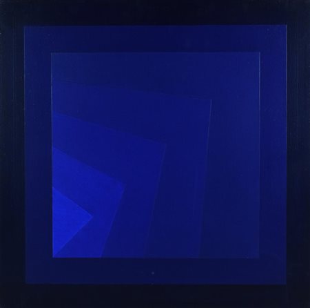 Andrea Pierbò 9 CCXXXIII tecnica mista su tela, cm 70x70 sul retro: firma,...