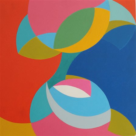 Giorgio Peretti, Decomposizione di un cerchio in fiore, 1999