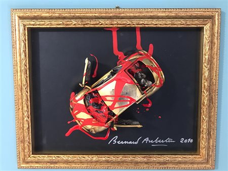 Bernard Aubertin, Voiture Brulee - Modellino Maggiolino, 2009