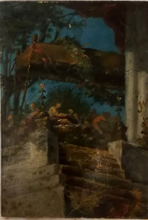 Francesco Paolo Michetti (attribuito), Giardino