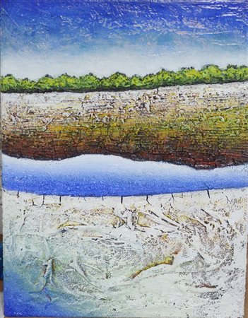 Mario Paschetta, Terre senza tempo verso Nord lungo il fiume, 2010