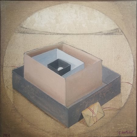 Gioxe De Micheli, Le scatole, 1984