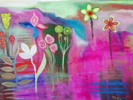 Mila Mecchia, Fiori sospesi, 2019