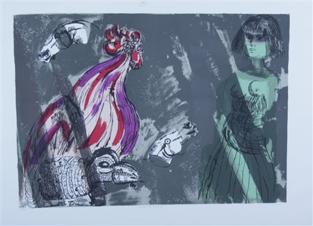 Renato Guttuso - Giorgio De Chirico - Bruno Cassinari