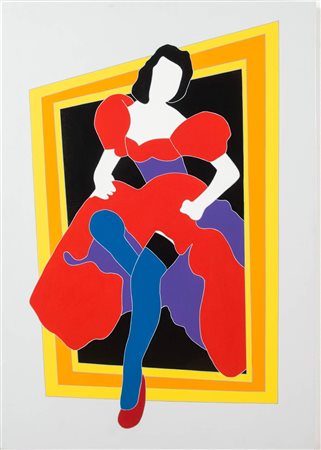 Marco Lodola (Dorno 1955), “Ballerina”.