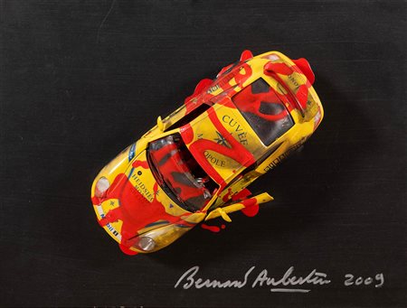 Bernard Aubertin (Fontenay-aux-Roses 1934 – Reutlingen 2015), “Voiture Brulée”, 2009.