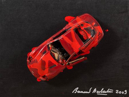 Bernard Aubertin (Fontenay-aux-Roses 1934 – Reutlingen 2015), “Voiture Brulée”, 2009.