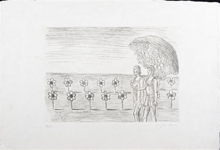 GIORGIO DE CHIRICO Senza titolo.